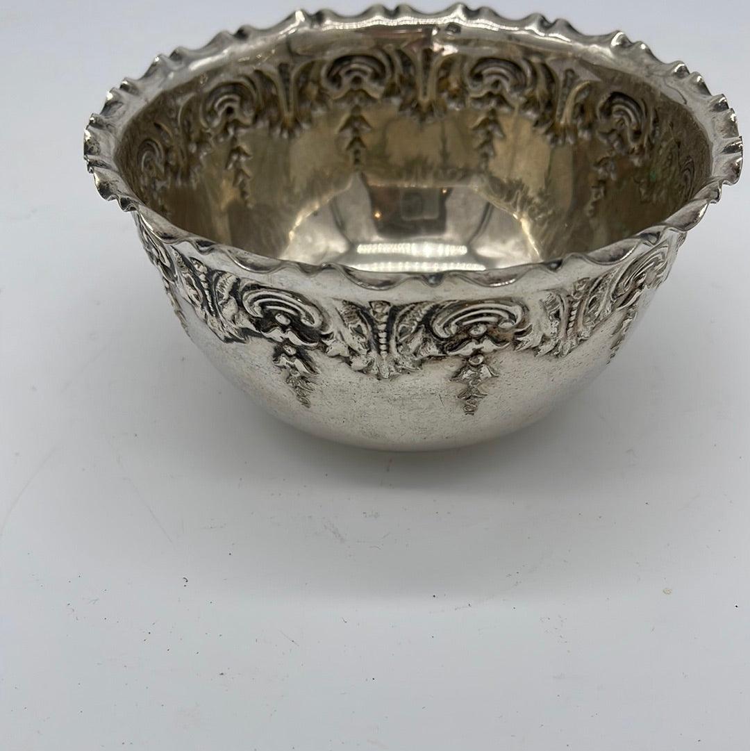 Silver Sterling Bowl 1890 - The White Barn Antiques